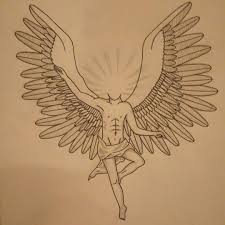 Angel tattoo designs stretch imaginations making even inanimate objects heavenly. Lilylambriquet On Twitter Tattoo Tatouage Gdtattoo Gdragon Gdragontattoo Angel Archangel Ange Archange