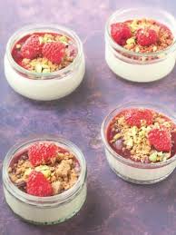 Panna Cotta Framboises Et Speculoos Recette Recette Recettes De Cuisine Recette Dessert