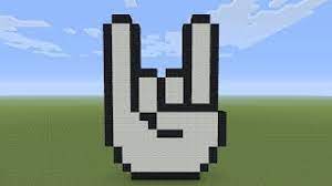 Open up minecraft and create a world for your pixel art. Minecraft Pixel Art Rock On Youtube