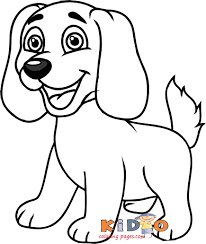 Make a coloring book with puppy easy for one click. Cute Labrador Puppy Coloring Pages For Kids To Printable Kids Coloring Pages