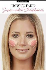 How To Fake Supermodel Cheekbones Makeup Com Hair Beauty Best Makeup Products Beauty Hacks
