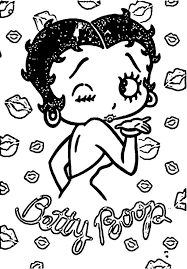 17 best popeye coloring pages images on pinterest. Free Coloring Pages Betty Boop Coloring Printable B108 Activity