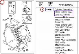 How To Find Engine Replacement Part Numbers Briggs Stratton