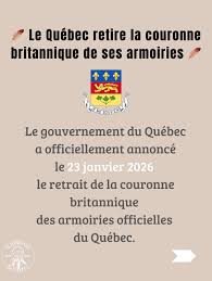 Mathieu Lévesque | Aujourd'hui, nous avons annoncé le retrait de la  couronne des armoiries du Québec. La vaste majorité des Québécois n'ont  aucun attachement... | Instagram