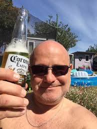 Enjoying the sunshine Here with a friend first time out in a long time.  Spirits and beers will do the trick Coventry