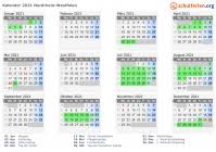 Termine bundeslandweit zu schulferien für das jahr 2021 auf ferienwiki.de, dem auskunftsportal zu feiertagen, kalendern und ferienterminen. Kalender 2021 Ferien Nordrhein Westfalen Feiertage