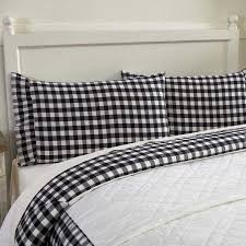 Black And White Buffalo Check Bedding Queen Home Farmhouse Bedding Buffalo Check Pillows Black Pillows