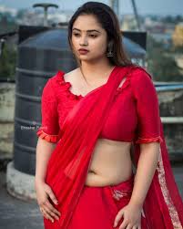 Puja glamorous sari photos captures from tollywood movie. Riyakathakar Instagram Hot Saree Photo Shoot Images