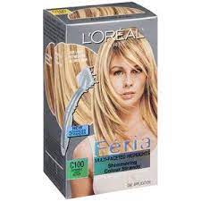 L Oreal Paris Feria Multi Faceted Shimmering Highlighting Kit Walmart Com Light Blonde Edgy Hair Color Blue Black Hair Color