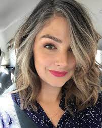 Beautiful White Strands Natural Gray Hair Gray Hair Highlights Gray Hair Growing Out