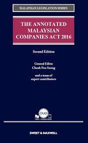 Companies act, 2016 malaysia public company limited by shares. The Annotated Malaysian Companies Act 2016 Second Edition Marsden Professional Law Book