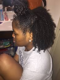 Everyday braided tie back hairstyle | half up half down hair tutorial. Braided Half Up Half Down Hairstyles Natural Hair Hairstyle Directory