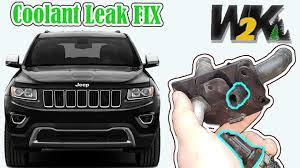 Jeep grand cherokees that overheat could have one of several problems. Jeep Grand Cherokee Coolant Leak Fix Youtube
