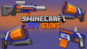 Flan's nerf pack is full of toy nerf guns that are completely harmless and do no damage whatsoever. Toy Guns Mod 1 16 5 Armas De Fuego Inofensivas Minecraft