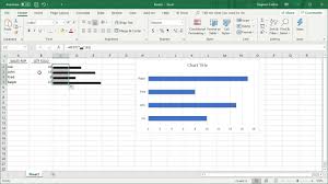 in cell bar chart in excel using rept