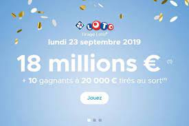 Sans plus attendre, voici la combinaison gagnante du loto et tous les résultats du jour Resultat Du Loto Fdj Le Tirage Du Lundi 23 Septembre 2019 En Ligne