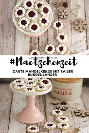 Zarte Mandelplatzchen Als Hildabrotchen Und Burgenlander Rezept Castlemaker Mandelplatzchen Marmeladenplatzchen Platzchen Rezept