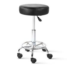 2 top 20 best bar stools with arms reviews. Cheveux Round Hairdresser And Beauty Salon Stool On Wheels In Black Simply Bar Stools