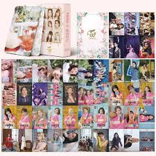 Here are the photocards i received in all three versions of my one more time single: Shiyao 54pcs Set Kpop Twice Girls Album Photo Card Self Made Lomo Card Photocard Fan Collection Walmart Com Walmart Com