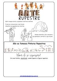 arte rupestre desenho para colorir