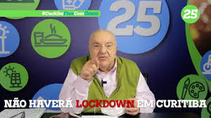 Essa é a primeira vez que curitiba entra na bandeira vermelha. Rafael Greca Nao Havera Lockdown Facebook