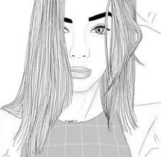 Untitled Dessin Noir Et Blanc Dessins De Fille Dessin De Fille