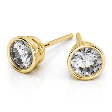 Maybe you would like to learn more about one of these? Bezel Diamond Earring Settings In Yellow Gold 14k Or 18k
