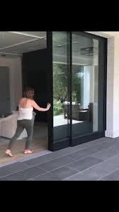 Retractable Steel Pocket Doors Hidden Sliding Glass Door Video Sliding Doors Exterior Glass Doors Patio Door Design Modern