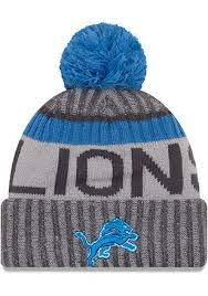 New Era Detroit Lions Grey 2017 Sport Knit Hat Nfl Detroit Lions Knit Hat For Men Lions