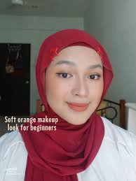 Soft Orange Makeup Tutorial for Beginners 🍊✨