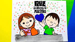 Colección de imágenes y dibujos bonitos para colorear por el día del maestro. Tarjeta Para El Dia Del Maestro Con Dibujos De Corazon Tarjetas Hermosas Para Los Profes Youtube