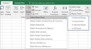Sometimes, the word blank appears in brackets or parentheses in cells. 4 Easy Ways To Quickly Remove Multiple Blank Or Empty Rows In Excel