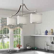 kitchen island linear pendant