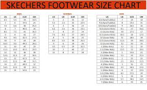 Skechers Kids Shoe Size Chart Www Bedowntowndaytona Com