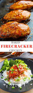 Everyday Cooking Inspiration Baked Firecracker Chicken Recipe Spicy Chicken Recipes Spicy Baked Chicken Spicy Recipes