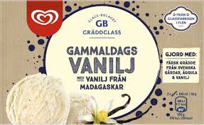 Handla sia glass vanilj laktosfri gräddglass l billigt online. Glass Gammeldags Vanilj Fryst City Gross