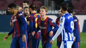 Sigue el minuto a minuto y las incidencias del duelo. Barcelona Vs Real Sociedad Football Match Summary December 16 2020 Espn