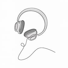 One Line Drawing Headphones Music Theme Vector Illustration Minimalist Design Illustration Vector Entertainment Png And Vector With Transparent Background Fo Line Drawing Illustration Headphones Drawing Easy drawing guides' members have access to the full library of printable worksheets for all drawing tutorials and can browse the website free of advertisements! one line drawing headphones music theme