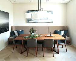 Place bread baskets, butter dishes and salt and pepper shakers along the center of the table. Modern Booth Dining Sets Banquet Dining Set Banquette Bench Seating Dining Mid Century Modern Dining Room Banquette Seating In Kitchen Dining Room Contemporary
