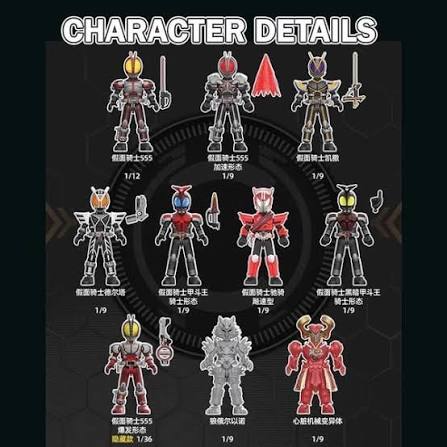 Mua bán (NEW) BLINDBOX BLOKEES KAMEN RIDER GALAXY VERSION 2