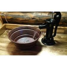 metal circular vessel bathroom sink