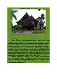 Rumah adat suku bugis di kabupaten maros memiliki keunikan tersendiri, dibandingkan dengan rumah panggung dari suku yang lain (sumatra dan kalimantan). Top Pdf Rumah Adat Bugis 123dok Com