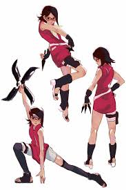 Sarada Uchiha Genin Strong Daughter Beautiful Cute Warrior Uchiha Anime Naruto Naruto Shippuden Sasuke