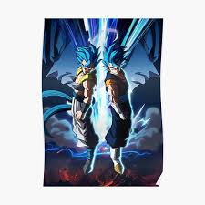 Broly, was the first film in the dragon ball franchise to be produced under the super chronology. Gogeta Posters Redbubble