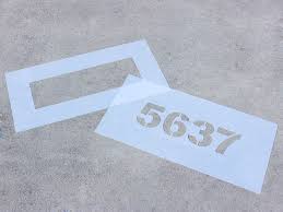 Curb painting example 8