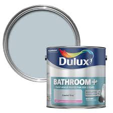 Which is the best colour for a kitchen? Dulux Bathroom Coastal Grey Paint 2 5l Departments Diy At B Q Dulux Bathroom Paint Painting Bathroom Dulux