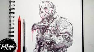 One such proponent is max brooks, who has wrote in his. Jason Voorhees Pen Drawing Inktober Day 28 Youtube