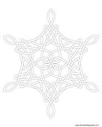 Snowflake Knot Coloring Page Celtic Coloring Celtic Knot Designs Mandala Coloring Pages