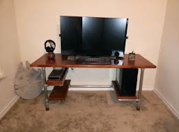 Let's be straight, computer desks are outrageously expensive. Build Your Own Diy Computer Gaming Desk Simplified Building