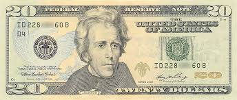$1, $2, $25, $500, and $1,000. United States Twenty Dollar Bill Wikipedia